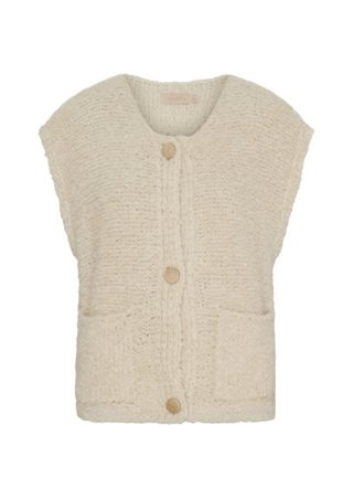 Marta - Aura Vest - Beige - Onesize